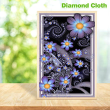 Lade das Bild in den Galerie-Viewer, Blumenschmetterling - voller runder Diamant - 30x40cm