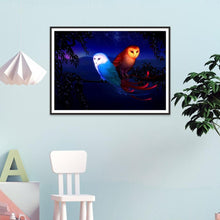 Lade das Bild in den Galerie-Viewer, Vögel - voller runder Diamant - 40x30cm