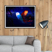 Lade das Bild in den Galerie-Viewer, Vögel - voller runder Diamant - 40x30cm
