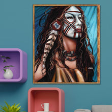 Lade das Bild in den Galerie-Viewer, Charakter - voller runder Diamant - 40x30cm