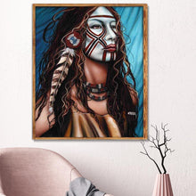 Lade das Bild in den Galerie-Viewer, Charakter - voller runder Diamant - 40x30cm