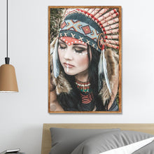 Lade das Bild in den Galerie-Viewer, Charakter - voller runder Diamant - 40x30cm