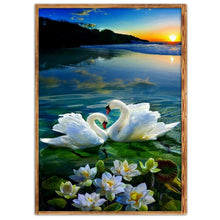Lade das Bild in den Galerie-Viewer, Landschaft - voller quadratischer Diamant - 40x30cm