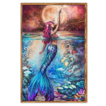 Lade das Bild in den Galerie-Viewer, Charakter - voller runder Diamant - 40x30cm