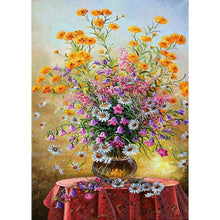 Lade das Bild in den Galerie-Viewer, Blumen - voller runder Diamant - 30x40cm