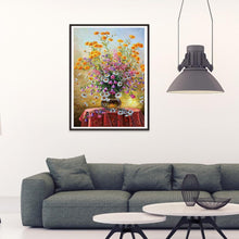 Lade das Bild in den Galerie-Viewer, Blumen - voller runder Diamant - 30x40cm