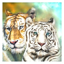 Lade das Bild in den Galerie-Viewer, Kunst - voller quadratischer Diamant - 30x30cm