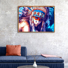 Lade das Bild in den Galerie-Viewer, Charakter - voller runder Diamant - 40x30cm