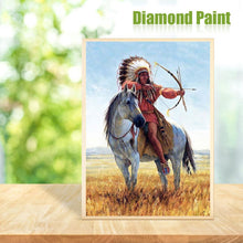 Lade das Bild in den Galerie-Viewer, Indisch - runder runder Diamant - 30x40cm