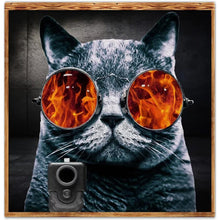 Lade das Bild in den Galerie-Viewer, Kunst - voller runder Diamant - 30x30cm