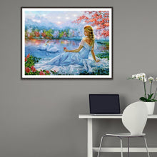 Lade das Bild in den Galerie-Viewer, Mädchen - voller runder Diamant - 40x30cm