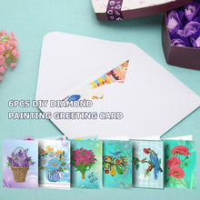 Lade das Bild in den Galerie-Viewer, 6pcs/Set-Birthday-Diamond Grußkarten