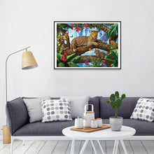 Lade das Bild in den Galerie-Viewer, Kunst - voller runder Diamant - 40x30cm