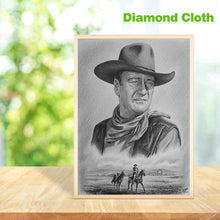 Lade das Bild in den Galerie-Viewer, Cowboy - voller runder Diamant - 30x40cm