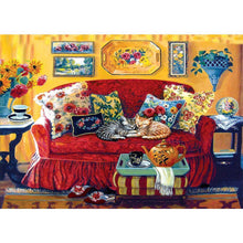 Lade das Bild in den Galerie-Viewer, Kunst - voller quadratischer Diamant - 40x30cm