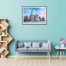 Lade das Bild in den Galerie-Viewer, Haus - voller runder Diamant - 30x40cm