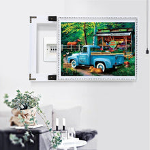 Lade das Bild in den Galerie-Viewer, Autolandschaft - voller runder Diamant - 40x30cm