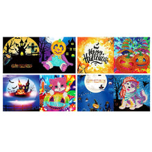 Lade das Bild in den Galerie-Viewer, 4pcs/Set-Halloween-Diamond Grußkarten