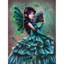 Lade das Bild in den Galerie-Viewer, Mädchen - voller runder Diamant - 30x40cm