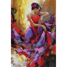 Lade das Bild in den Galerie-Viewer, Schönheit - voller runder Diamant - 30x40cm