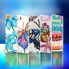 Lade das Bild in den Galerie-Viewer, 12pcs Birthday Greeting Card Diamond Painting