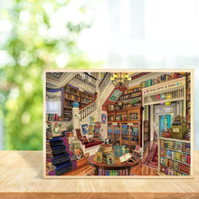Lade das Bild in den Galerie-Viewer, Bücher - voller runder Diamant - 40x50cm