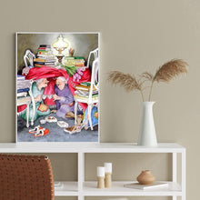 Lade das Bild in den Galerie-Viewer, Oma - voller runder Diamant - 30x40cm