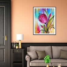 Lade das Bild in den Galerie-Viewer, Blumen - voller runder Diamant - 30x40cm