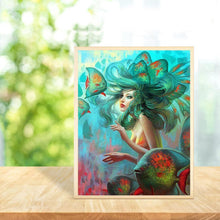Lade das Bild in den Galerie-Viewer, Schönheit - voller runder Diamant - 30x40cm