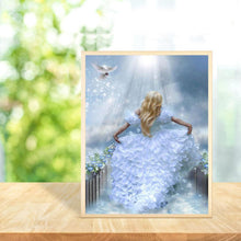 Lade das Bild in den Galerie-Viewer, Schönheit - voller runder Diamant - 30x40cm