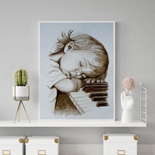 Lade das Bild in den Galerie-Viewer, Baby - voller runder Diamant - 30x40cm