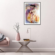 Lade das Bild in den Galerie-Viewer, Mädchen - voller runder Diamant - 30x40cm