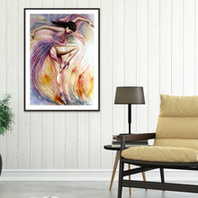 Lade das Bild in den Galerie-Viewer, Mädchen - voller runder Diamant - 30x40cm