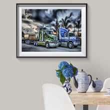 Lade das Bild in den Galerie-Viewer, Auto - voller runder Diamant - 40x30cm
