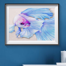 Lade das Bild in den Galerie-Viewer, Fische - volle Diamant-Malerei - 40x30cm