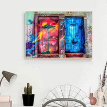 Lade das Bild in den Galerie-Viewer, Tür - voller runder Diamant - 40x50cm