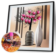 Lade das Bild in den Galerie-Viewer, Vase - voller runder Diamant -