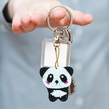 Lade das Bild in den Galerie-Viewer, 5 Stück/Satz Panda DIY Schlüsselanhänger
