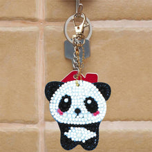 Lade das Bild in den Galerie-Viewer, 5 Stück/Satz Panda DIY Schlüsselanhänger
