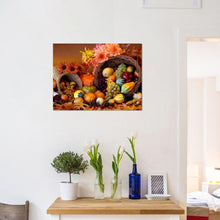 Lade das Bild in den Galerie-Viewer, Essen - voller runder Diamant - 30x40cm