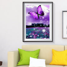 Lade das Bild in den Galerie-Viewer, Schmetterling - volle Diamant-Malerei - 40x30cm