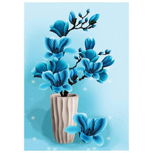 Lade das Bild in den Galerie-Viewer, Blume - voller runder Diamant - 30x40cm