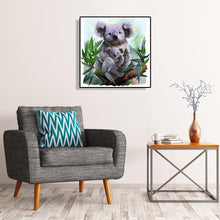 Lade das Bild in den Galerie-Viewer, Koala - volle Diamant-Malerei - 30x30cm