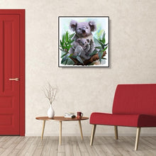 Lade das Bild in den Galerie-Viewer, Koala - volle Diamant-Malerei - 30x30cm