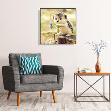 Lade das Bild in den Galerie-Viewer, Igel - volle Diamant-Malerei - 30x30cm