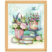 Lade das Bild in den Galerie-Viewer, Blume - volle Diamant-Malerei - 30x40cm