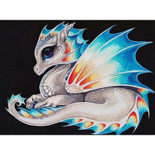 Lade das Bild in den Galerie-Viewer, DragonArt - voll diamantbemalen - 30x40cm