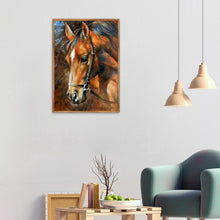 Lade das Bild in den Galerie-Viewer, Pferd - volle Diamant-Malerei - 30x40cm