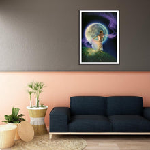 Lade das Bild in den Galerie-Viewer, Fee - volle Diamant-Malerei - 40x30cm