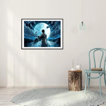 Lade das Bild in den Galerie-Viewer, Faltflügel Engel - volle Diamant-Malerei - 40x30cm